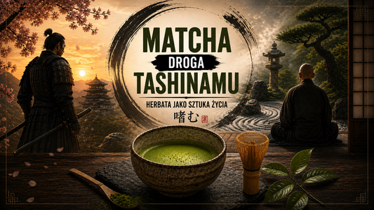 Matcha jako droga tashinamu