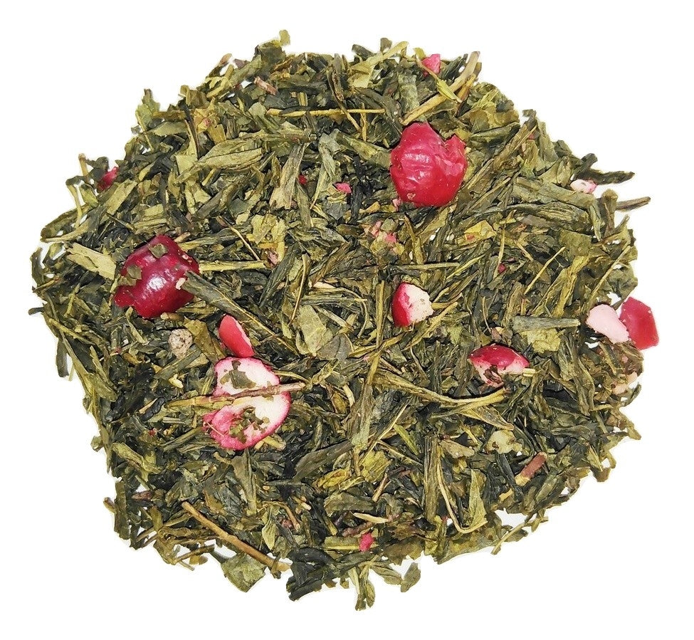 Sencha Żurawina Truskawka